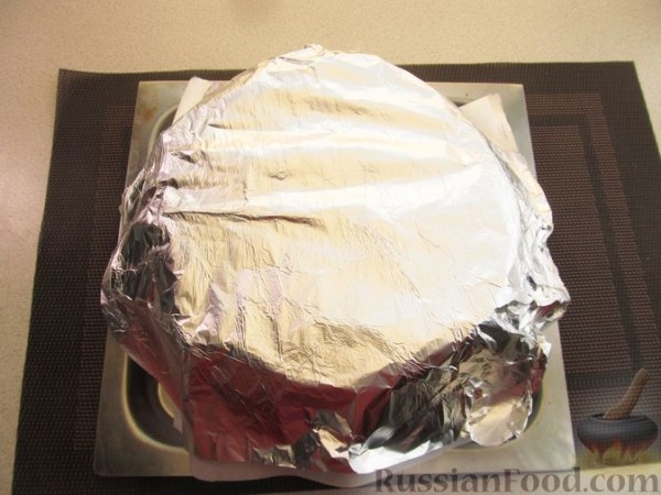 Заливной миндальный пирог с яйцами и зелёным луком (без муки)