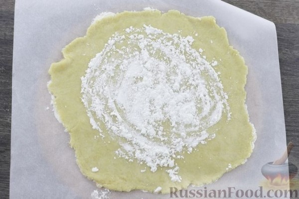 Постная галета с яблоками