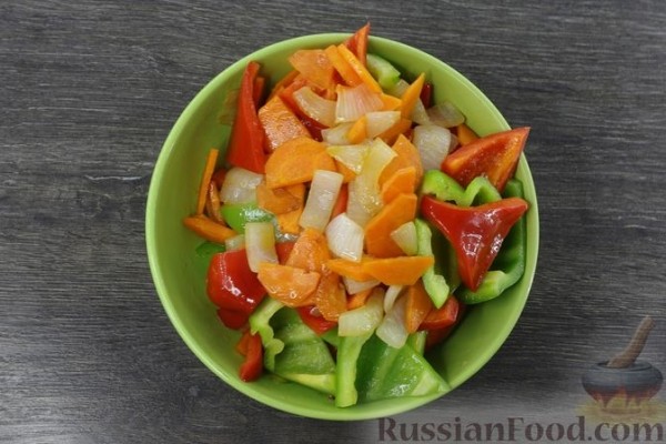 Баклажаны с картошкой по-китайски