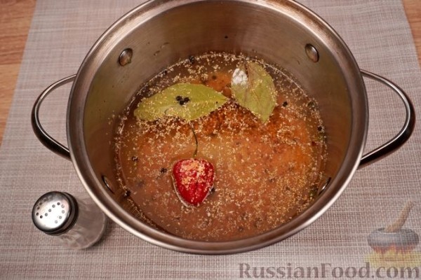 Маринованные яйца по-чешски
