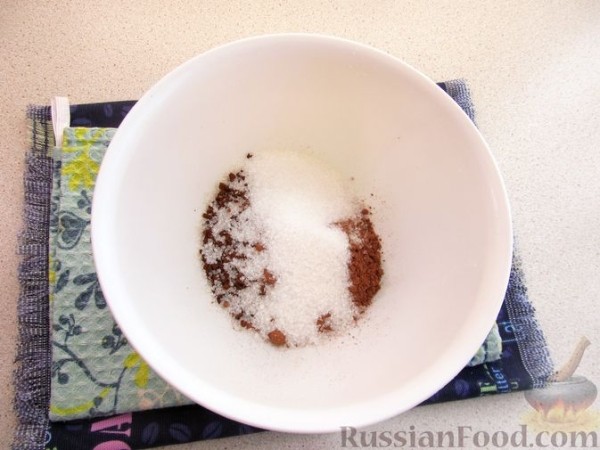 Кофейные брауни со сгущенкой (без выпечки)