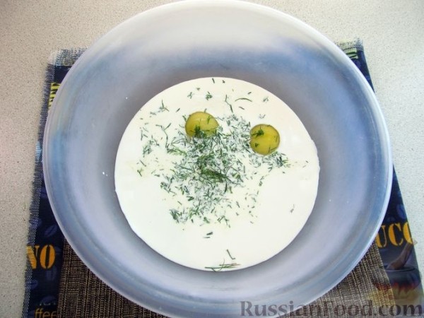 Кабачки, запечённые в сливках, с сыром