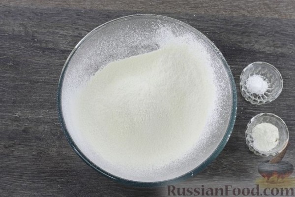 Постная галета с яблоками