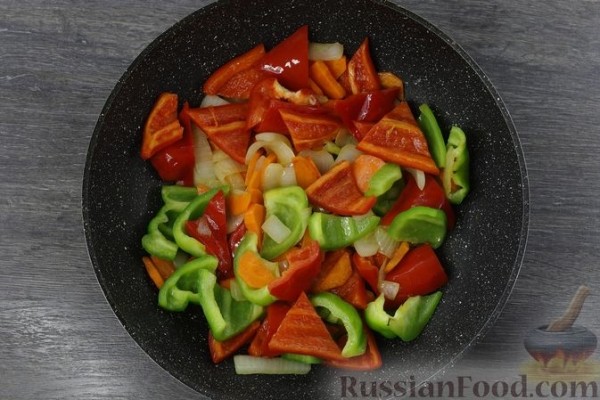 Баклажаны с картошкой по-китайски