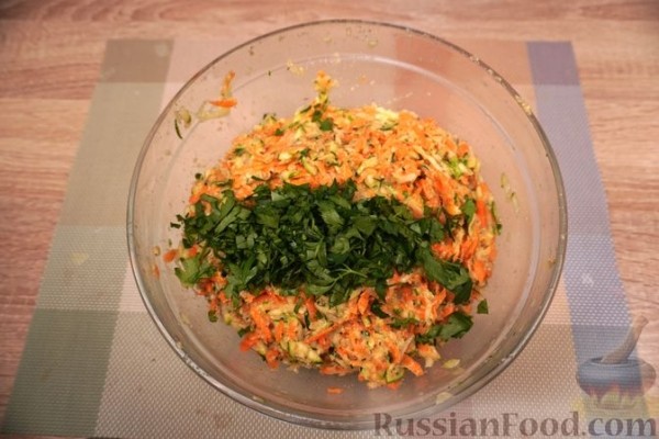 Запеканка из цукини и моркови