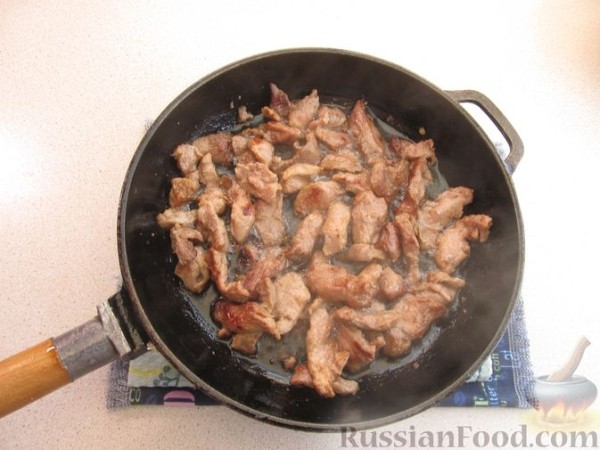 Баклажаны по-корейски с мясом