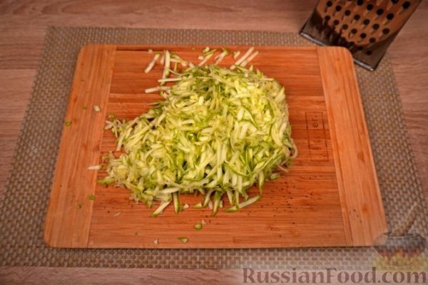 Кабачковые оладьи с рисом