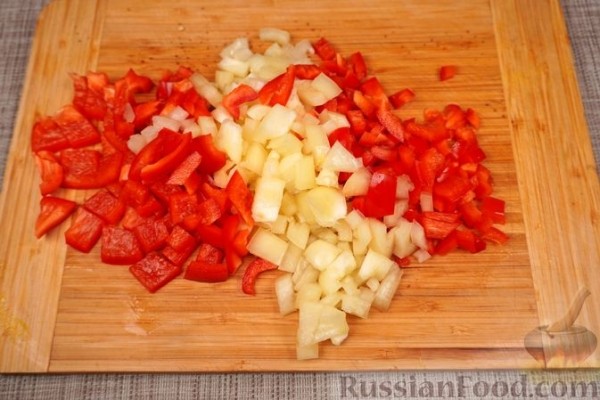 Салат из кукурузы и сладкого перца