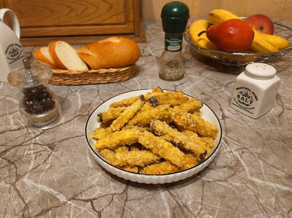 Палочки из баклажанов