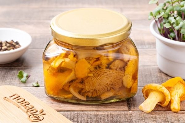Маринованные лисички на зиму