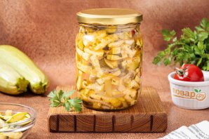 Закуска из кабачков на зиму