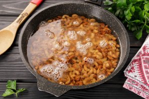 Жареные макароны