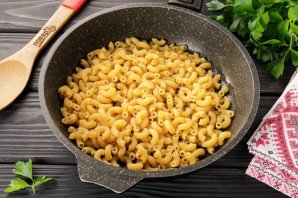 Жареные макароны