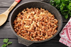 Жареные макароны