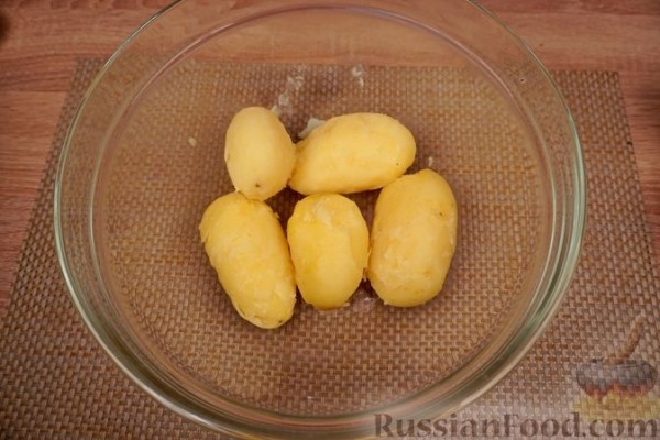 Картофельные котлеты с сыром и зеленью