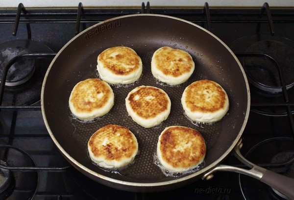 Самые вкусные сырники — рецепт с творожным сыром