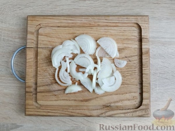 Запеканка с куриным фаршем, помидорами и сыром