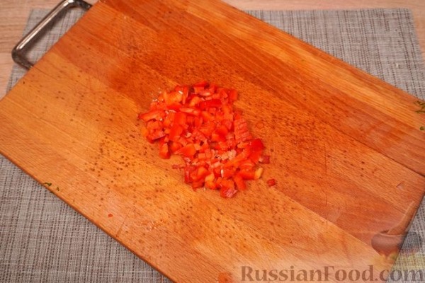 Кабачки, фаршированные творогом, брынзой и сладким перцем Кабачки, фаршированные творогом, брынзой и сладким перцем