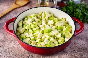 Икра кабачковая с чесноком