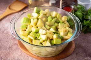 Икра кабачковая с чесноком