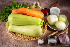 Икра кабачковая с чесноком