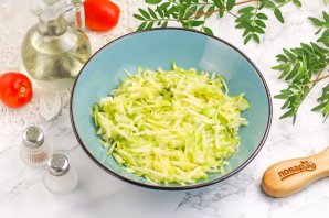 Картофельные драники с кабачками