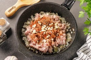 Макароны с фаршем в духовке