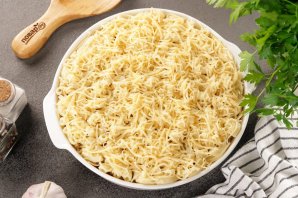 Макароны с фаршем в духовке