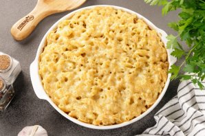Макароны с фаршем в духовке