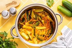 Огурцы по-корейски на зиму