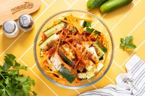 Огурцы по-корейски на зиму