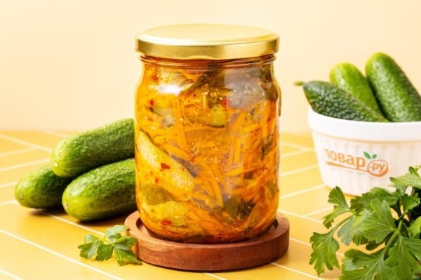 Огурцы по-корейски на зиму