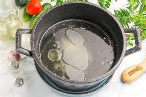 Помидоры с огурцами (закатки)