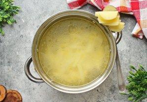 Щи с курицей