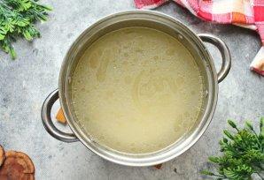 Щи с курицей