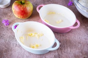 Суфле из яблок и творога