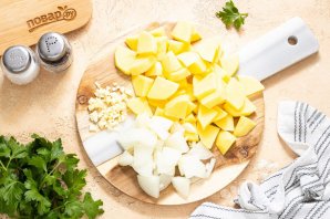 Суп с консервированной фасолью