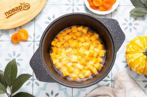 Варенье из тыквы с курагой