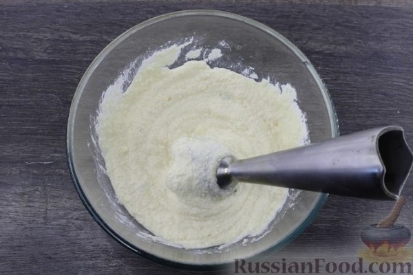Пирог "Осенний" с грушами и творогом