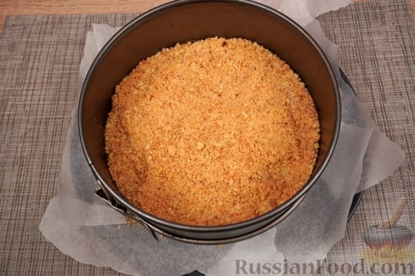 Торт "Пломбир" из песочной крошки