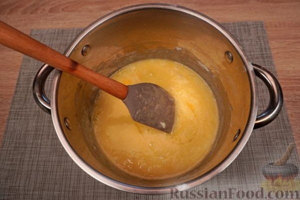 Торт "Пломбир" из песочной крошки