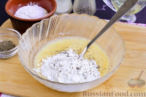 Отбивные из свинины в яблочном кляре