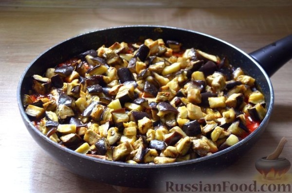 Карри из баклажанов
