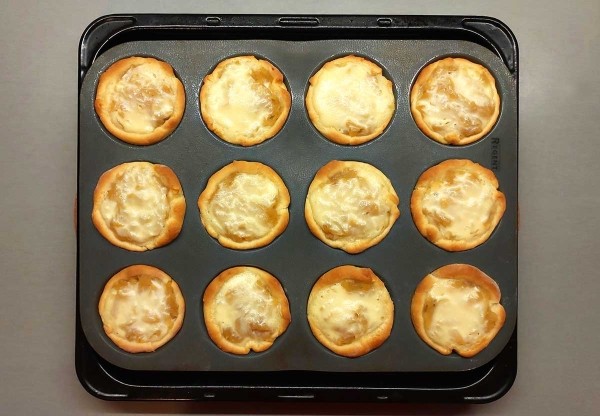 Корзиночки с яблоками