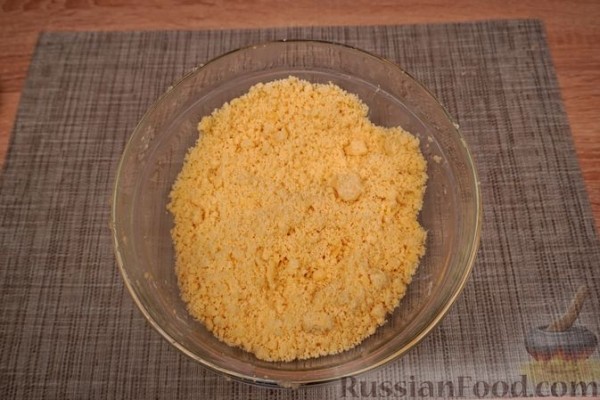 Торт "Пломбир" из песочной крошки