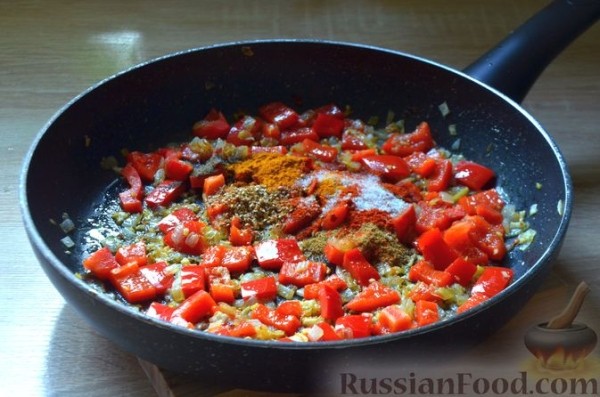 Карри из баклажанов