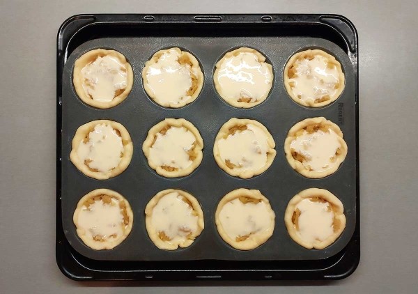 Корзиночки с яблоками