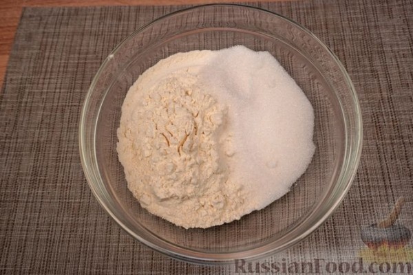 Торт "Пломбир" из песочной крошки