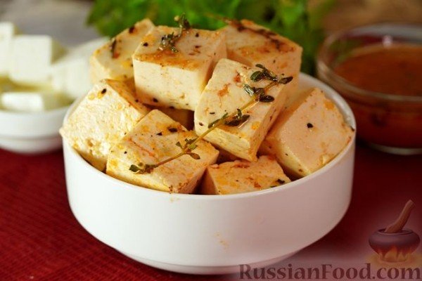 Маринованная брынза