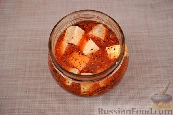 Маринованная брынза